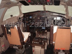 Létání na simulátoru ATR42