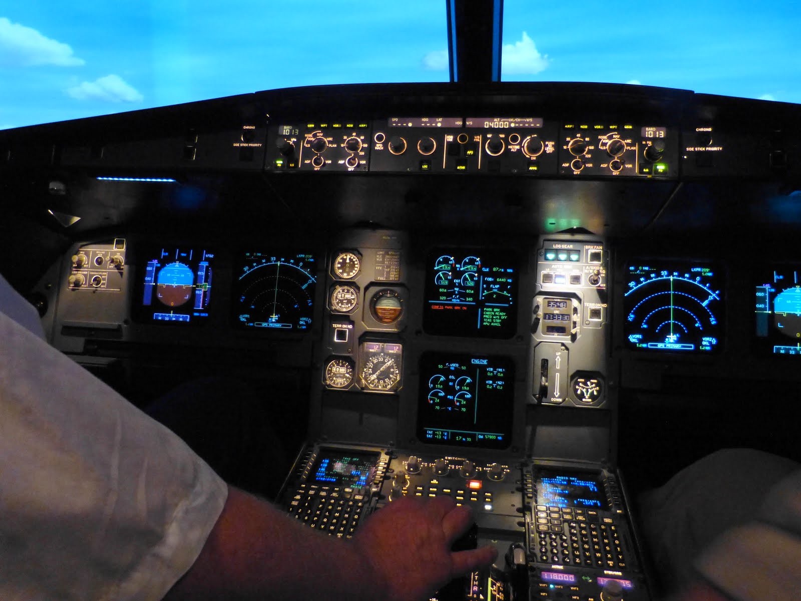Zážitkový let na simulátoru Airbus A320